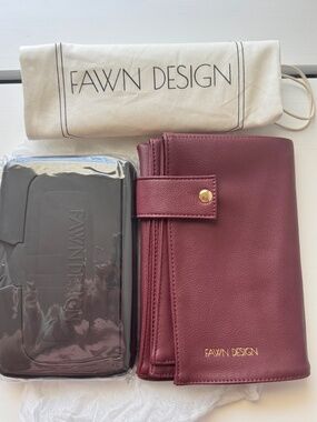 BRAND NEW | Fawn Design changing pad & wipe container